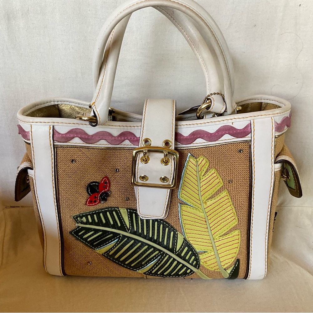 Hard to find Coach ladybug bag